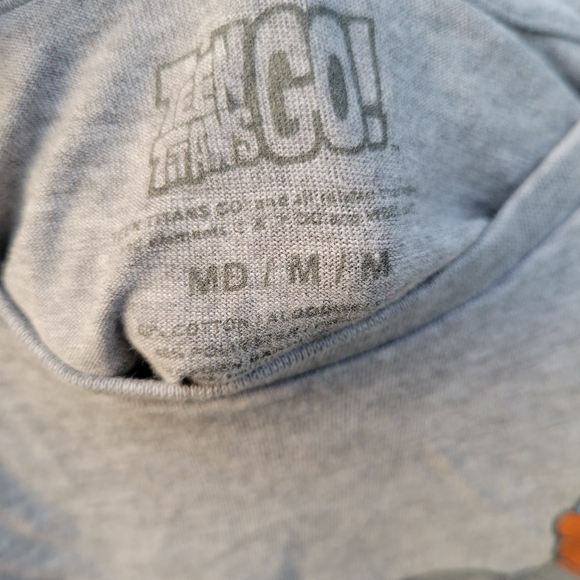 Size M Licensed Teen Titans Grey Jersey Tshirt - Picture 2 of 2